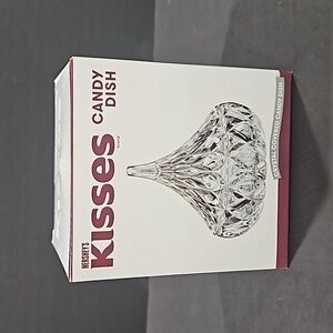 Hershey's Kisses Crystal Candy Dish